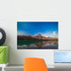 Perseid Meteors over Mt Wall Decal