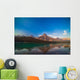 Perseid Meteors over Mt Wall Decal