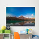 Perseid Meteors over Mt Wall Decal