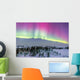 Pink Aurora over Boreal Wall Decal