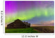 Purple Aurora over Old Wall Decal Design 1