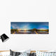 Night Sky Panorama Pyramid Wall Decal