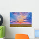 Prairie Sunset with Crepuscular Wall Decal