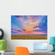 Prairie Sunset with Crepuscular Wall Decal
