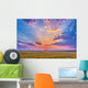 Prairie Sunset with Crepuscular Wall Decal