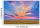 Prairie Sunset with Crepuscular Wall Decal