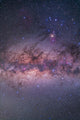 Center Milky Way through Wall Decal