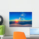 Setting Sun White Sands Wall Decal