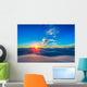 Setting Sun White Sands Wall Decal
