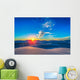 Setting Sun White Sands Wall Decal