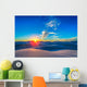 Setting Sun White Sands Wall Decal