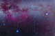 Southern Milky Way and Wall Decal
