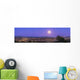 Full Moon Rising over Wall Decal