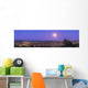 Full Moon Rising over Wall Decal