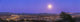 Full Moon Rising over Wall Decal