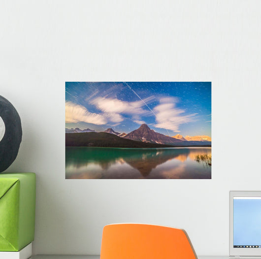 Space Station Passing West Wall Decal