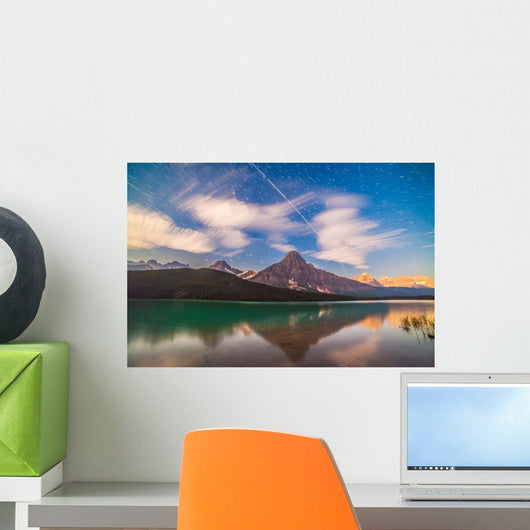 Space Station Passing West Wall Decal