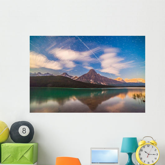 Space Station Passing West Wall Decal