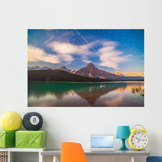 Space Station Passing West Wall Decal