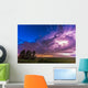 Massive Thunderstorm Lit Internally Wall Decal