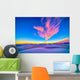 Sunset Colors over White Wall Decal