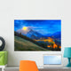 Supermoon Rising over Mount Wall Decal