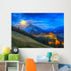 Supermoon Rising over Mount Wall Decal