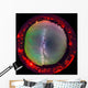 Fish-eye Panorama Milky Way Wall Decal Design 1