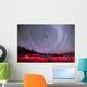 Circumpolar Star Trails above Wall Decal