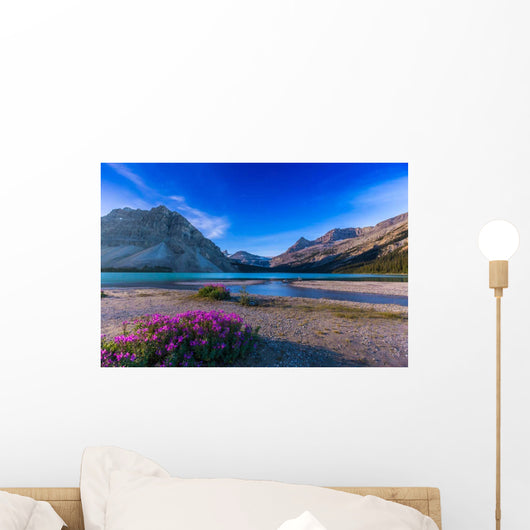 Twilight Bow Lake Banff Wall Decal