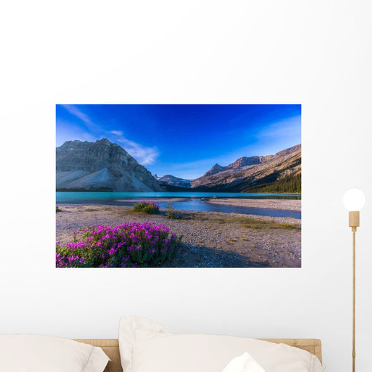 Twilight Bow Lake Banff Wall Decal