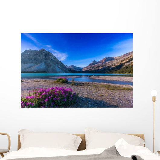 Twilight Bow Lake Banff Wall Decal