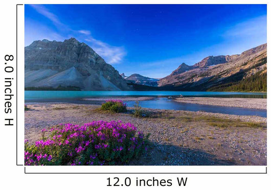 Twilight Bow Lake Banff Wall Decal