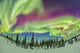 Aurora Borealis over Churchill Wall Decal Design 2