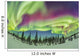 Aurora Borealis over Churchill Wall Decal Design 2