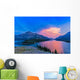 Sunset Waterton Lakes National Wall Decal