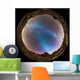 Fish-eye Panorama Milky Way Wall Decal