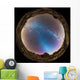 Fish-eye Panorama Milky Way Wall Decal