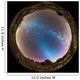 Fish-eye Panorama Milky Way Wall Decal