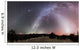Milky Way Zodiacal Light Wall Decal