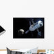 Orion Module Orbiting Asteroid Wall Decal