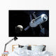 Orion Module Orbiting Asteroid Wall Decal