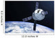 Orion Module Orbit above Wall Decal Design 2