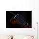 Ringed Gas Giant Exoplanet Wall Decal