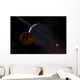 Ringed Gas Giant Exoplanet Wall Decal