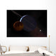 Ringed Gas Giant Exoplanet Wall Decal