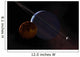 Ringed Gas Giant Exoplanet Wall Decal