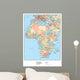 Africa Political Educational Map Wall Decal
