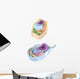 Comparative Illustration Plant and Wall Decal Design 2