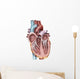 Internal Human Heart Wall Decal Design 1